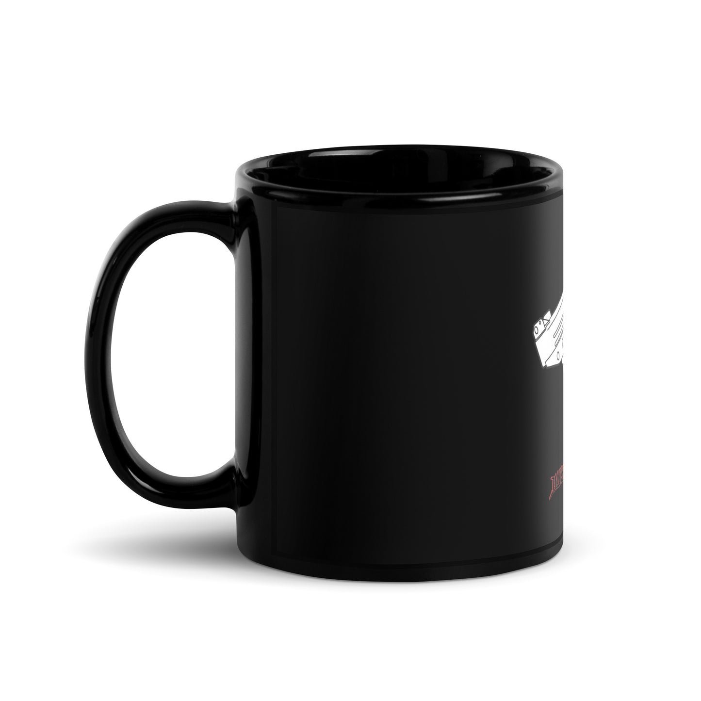 Para Chukiti Una Uzi | Black Glossy Mug