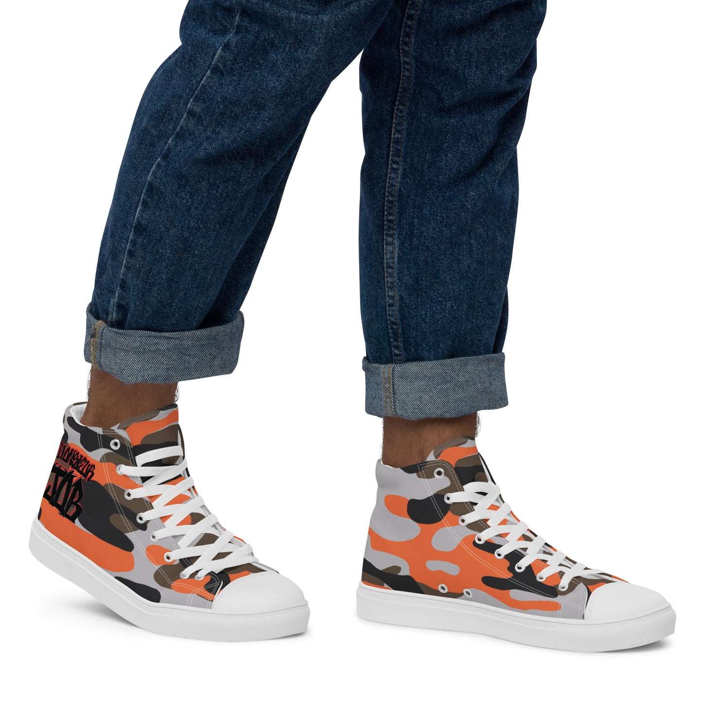 Monsieur Job | Men’s high top canvas shoes