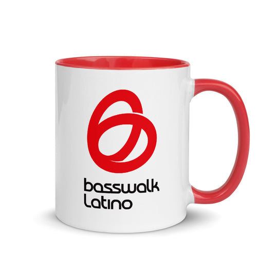 Basswalk Latino Mug with Red Color Inside