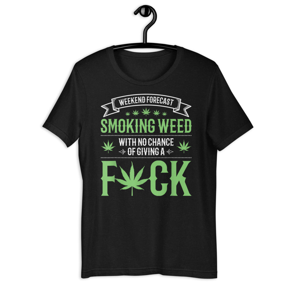 Weed Forecast  / Short-Sleeve Unisex T-Shirt