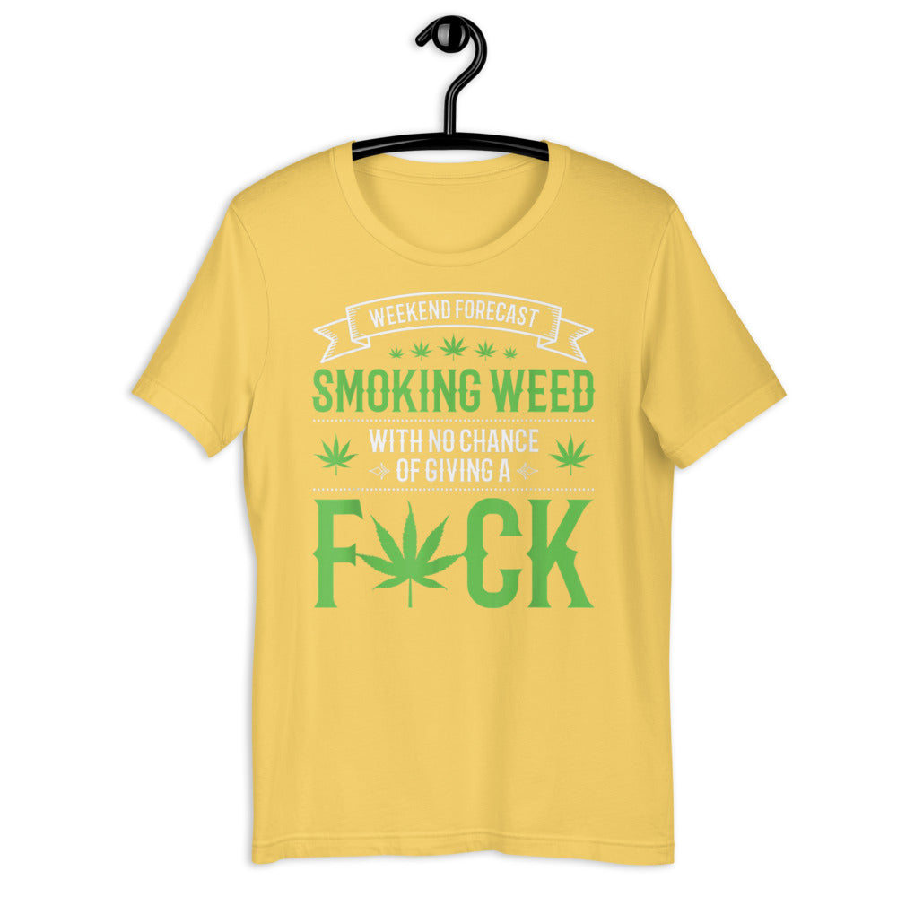 Weed Forecast  / Short-Sleeve Unisex T-Shirt