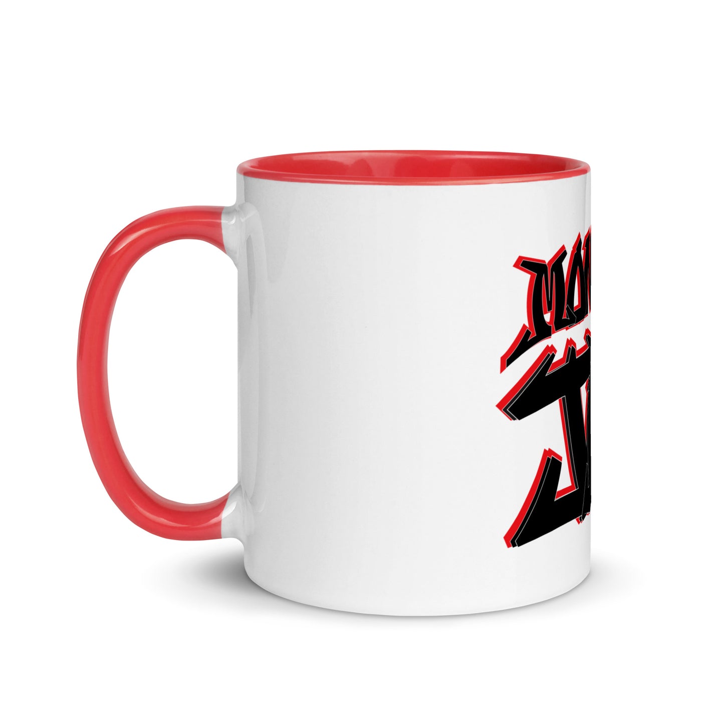 Monsieur Job Mug with Red Color Inside